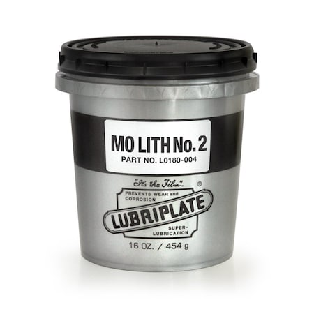 Lubriplate Mo-Lith No. 2, 12/16 Oz Tubs, 12PK L0180-004
